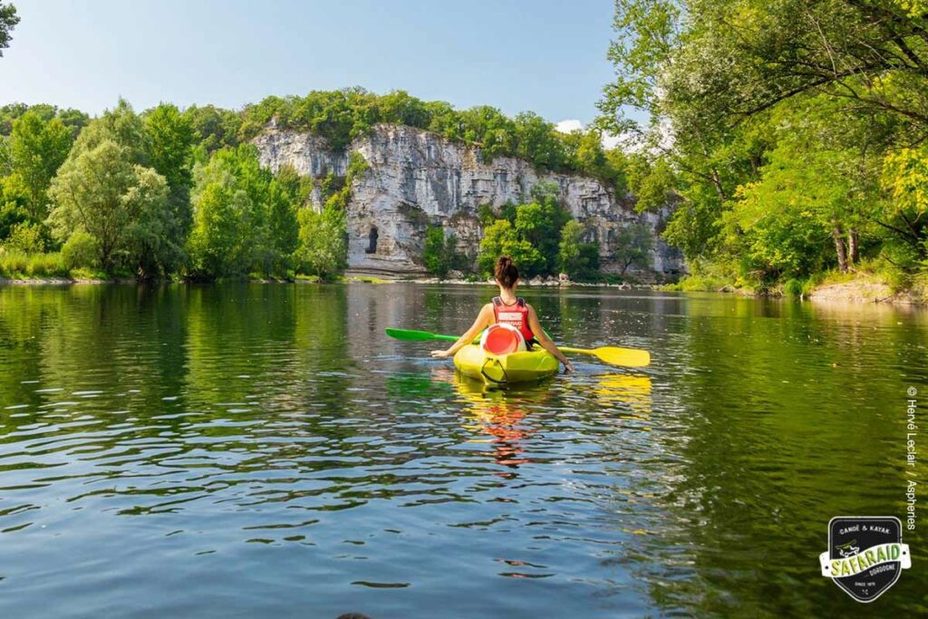 camping kayak dordogne